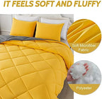 Decroom Lightweight 3 Pieces Comforter Set Full Quilted Duvet Insert - Image 3