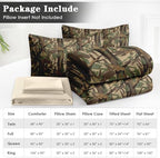 WeCozy Full Comforter Set with Sheets, 7 Pieces Camo Hunting Bedding - Image 6