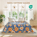 LUTBM Boho Throw Blanket for Bed 60"x80", All Season Cotton Couch Blankets - Image 2