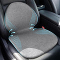 Car Seat Cushion with Lumbar Support Pillow - Memory Foam Driver Seat Cushion for Back & Sciatica Pain Relief, Washable Cover, Non-Slip Bottom for Long Driving (Grey) by JIPORIER