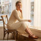 Womens Woven Ballet Flats, Foldable Mary Jane Shoes for Casual Wear - Image 4