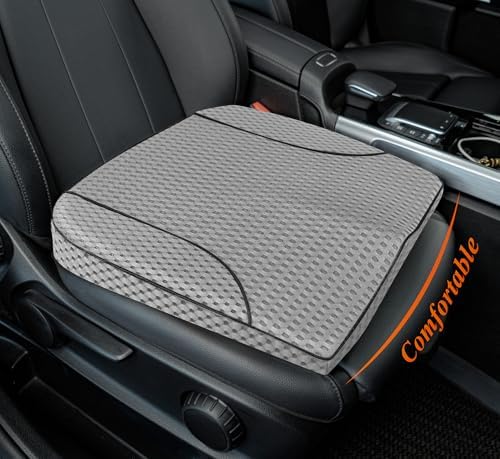 kingphenix Memory Foam Car Seat Cushion for Driving Comfort and Office Use by kingphenix