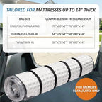 Foam Mattress Vacuum Bag with 4 Adjustable Straps, Queen/Full/Full-XL - Image 5
