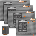 Vacuum Bags for Travel with Wireless Pump for Carry on Luggage or Suitcase by WANALIT