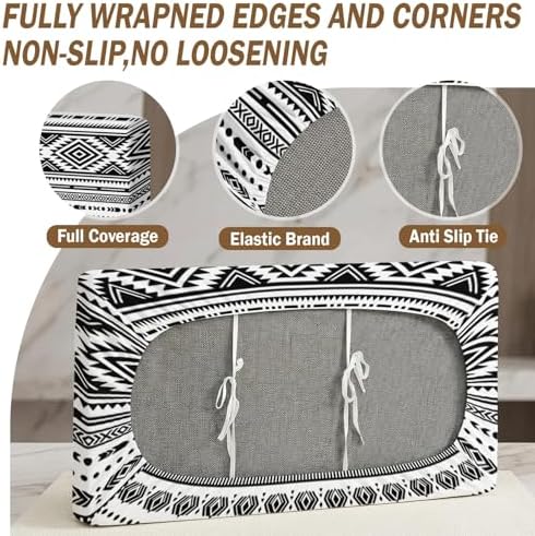 Britimes RV Dinette Cushion Covers Set, 6 Pack, for Camper, Boho Western - Image 4