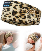 LOVE EYE Sleep Headphones Bluetooth 5.4 Sleeping Eye Mask Wireless Music Earphones with HD Speakers for Side Sleepers Total Blackout Cotton Mask for Travel, Home, Office, Unique Gifts - Image 2