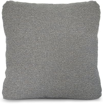 Outdoor Throw Pillow with Inserts, Outdoor Lumbar Pillow Water Resistant for Patio Furniture, 18x18 Inch Outdoor Pillows with Removable Zipper Cover by Varmoza