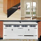 10-Pack Retsun Garage Door Brush Seal, 39.37" L x 2.5" W, Total 32.8 FT - Image 7