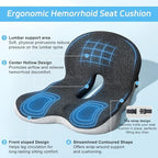 Seat Cushion, Memory Foam Truck Driver & Office Chair Cushion - Image 4