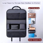1 Pack - Car Organizer, Back Seat Car Organizer, Back Seat Organizer, Seat Organizer, Car Organizer and Storage Box.(Brown) - Image 5