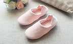 Women's Cotton Closed-Back Slippers with Non-Slip Sole,Indoor Comfort - Image 4