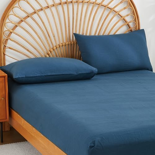 100% French Linen Pillowcase Set of 2, Breathable Envelope Closure Soft Linen Pillow Cover,Soft Luxury Hotel & Home Use, Gift - Image 5