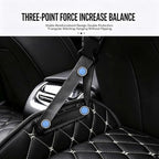 Car Foot Hammock for Kia Forte Gen2 2014-2018, Vehicle Back Row Foot Support Adjustable Height Ergonomic Leg Elevator Accessory - Image 5
