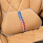 Lumbar Support Pillow for Car Seat, Office, Palomino Brown, 1PC by Dapucarin