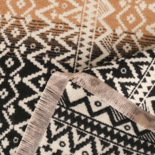 EXTREE Scarfs for Women Pashmina Silky Shawl Wrap for Evening Dressing Blanket Open Front Poncho Cape - Image 6