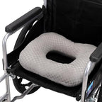 Anti-Slip Wheelchair Cushions, Bed Sore Cushions for Butt, Ergonomic Innovations Orthopedic Donut Pillow, Medical Seat Cushion for Sciatica, Back, Coccyx, Pressure Sore (Gray) by Makeyourlifebetter