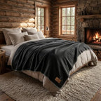 Whispering Winds 100% Wool Blanket, Premium King Size (108"x90") - Image 3