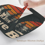 Bigfoot Pillowcases Queen Size Set of 2 - Sasquatch Pillow Cases with Envelope Closure, Boys Retro 70s Decorative Pillow Covers for Bed Couch, Soft Breathable Microfiber - Image 5