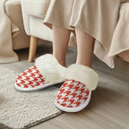 Cotton Slippers With Fluffy Edges House Slippers - Image 2