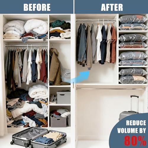 10 Jumbo Vacuum Storage Bags for Bedding with Electric Pump - Image 4