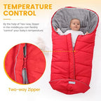 Orzbow Stroller Footmuff Universal, Weather-Proof Baby Bunting Bag, Warm - Image 3