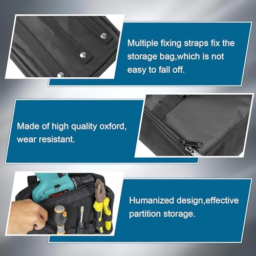 Car Backseat Rigid MOLLE Panel Seat Back Tactical Organizer Storage Mount - Image 6