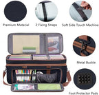Double Layer Carrying Case with Cutting Mat Pocket & Accessories Storage - Image 6