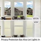 HIDBEA Frosted Glass Window Privacy Film,Static Cling 23.6 in x 13.1 ft - Image 3