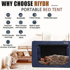 King Bed Tent Bed Canopy for Adult and Kids Indoor Blackout Sleep Tents - Image 2