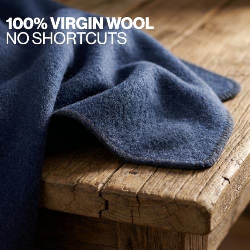 Whispering Winds 100% Wool Blanket, Premium King Size (108"x90") - Image 4