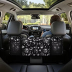 Dreaweet Sun and Moon Car Accessories Cute Trunk Organizer for Car Women Hanging Car Trunk Organizers with Pockets Seat Back Waterproof Car Storage Trunk Organizer for SUV Truck Sedan Minivan - Image 3