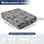 Smiry Waterproof Patio Cushion Covers, Stretch Outdoor Furniture Covers - Image 6