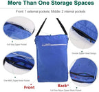 Wheelchair Footrest, Leg Support, Transfer Board Bags, Leg Rest Footrest Extender Storage Bag, for Wheelchair Accessories and Storage of Personal Belongings(W26H05B) - Image 4