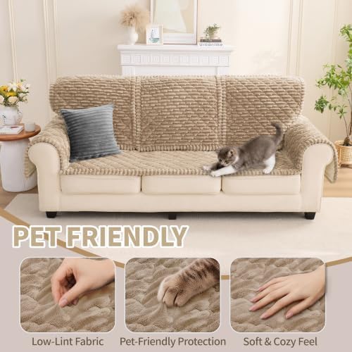 Couch Cover for Dogs, Non Slip Washable Sofa Protector for Pets - Image 4