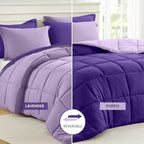 Homelike Moment King Size Comforter Set 3 Piece, Lightweight Soft Bed Sets - Image 2