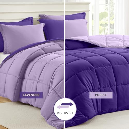 Homelike Moment King Size Comforter Set 3 Piece, Lightweight Soft Bed Sets - Image 2