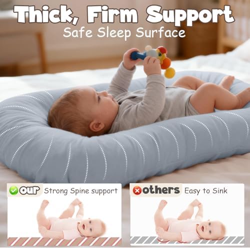 Infant Support Cushion 0-24 Months, Extra Large Baby Lounger - Image 2