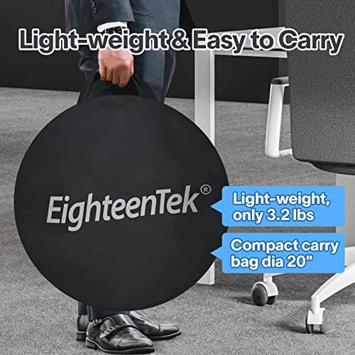 EighteenTek® Bed Canopy Office Bed Tents Dream Tents Privacy Space Office Sleeping Tent Indoor One Person Lay Down NOT Sitting Pop Up Portable Frame Curtains Breathable Cottage Grey 79"L x 28"W x 28"H - Image 5