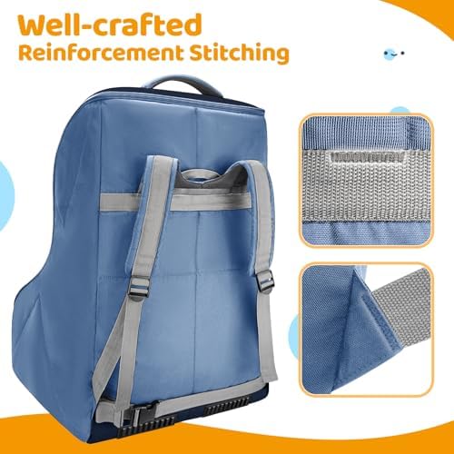 YOREPEK Padded Gate Check Car Seat Travel Bag, Baby Travel Essentials - Image 4