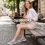 Buyrew Mules for Women with Arch Support - Lightweight Washed Cotton Sneaker Mules - Breathable Walking Flats, Comfortable Slip On Shoes for Business Casual, Office, Travel - Image 3