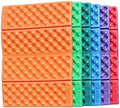 Garneck 5 Pcs Foldable Picnic Mat Lightweight Camping Pad with Egg Tray Design for Outdoor Travel Multi Functional Beach Mattress Mixed Colors by GARNECK