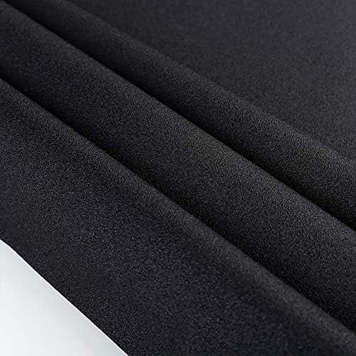 WochiTV Total Blackout Window Film 100% Light Blocking Non Adhesive No Residue Removable Opaque Static Cling Privacy Glass Tint for Home Bedroom Darkening Heat Control (35.4 Inch x 6.56 Feet) - Image 6