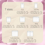 Cal King Size Sheets Set, Cooling & Soft Deep Pocket Bed Sheets, 4PC - Image 4