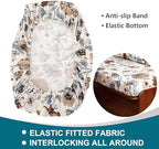 KRFOONN RV Dinette Cushion Covers Stretch Camper Cushions Cover, 06 - Image 3