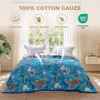LUTBM Boho Throw Blanket for Couch 50"x60", Cotton Decorative Bed Throw - Image 2