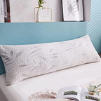 WhatsBedding Memory Foam Body Pillow with Cover, Long Bed Pillow for Adults - Image 5