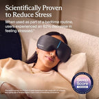 Therabody SmartGoggles (2nd Generation) Heated Eye Mask & Eye Massager - Blackout Sleep Mask & Temple Massage for Personalized Relaxation, Stress Relief & Headache Relief - Image 2