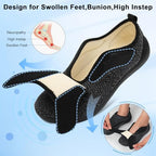 Scurtain Mens House Slippers Comfortable Wide Diabetic Orthopedic Shoes - Image 3