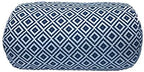 Bookishbunny 2pcs Micro Bead Microbead Roll Pillow Cushion for Bed Back Neck Head Body Support, 13" x 7", Various Designs (Navy+Diamond) - Image 3