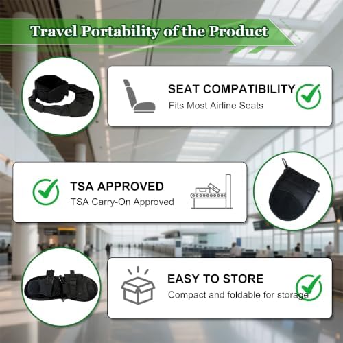 Airplane Sleep System, Eye Mask & Blanket, Long Flight Essentials - Image 5
